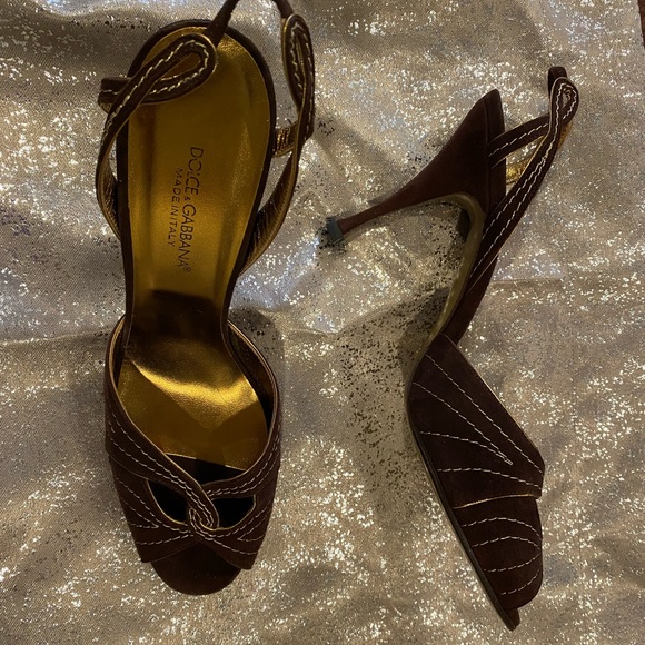 Dolche&Gabbana | Shoes | Dolce Gabbana Vero Cuoio High Heel Shoes | Poshmark